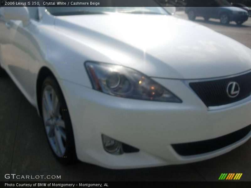 Crystal White / Cashmere Beige 2006 Lexus IS 350