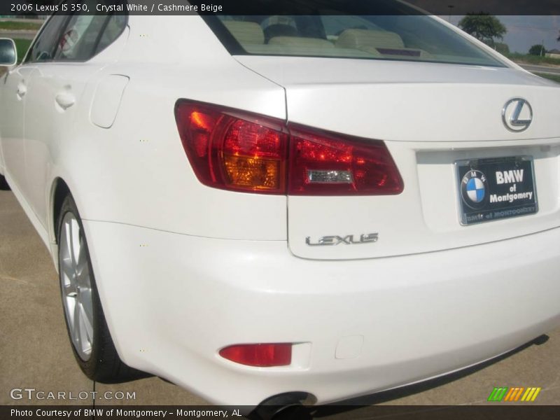 Crystal White / Cashmere Beige 2006 Lexus IS 350