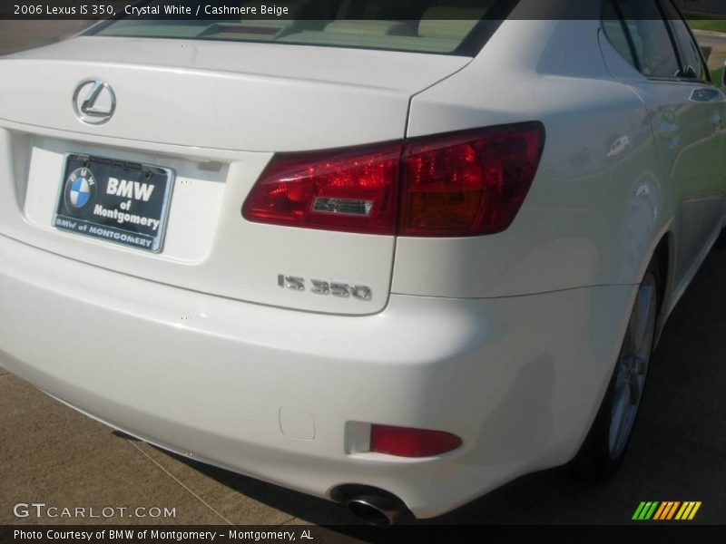 Crystal White / Cashmere Beige 2006 Lexus IS 350