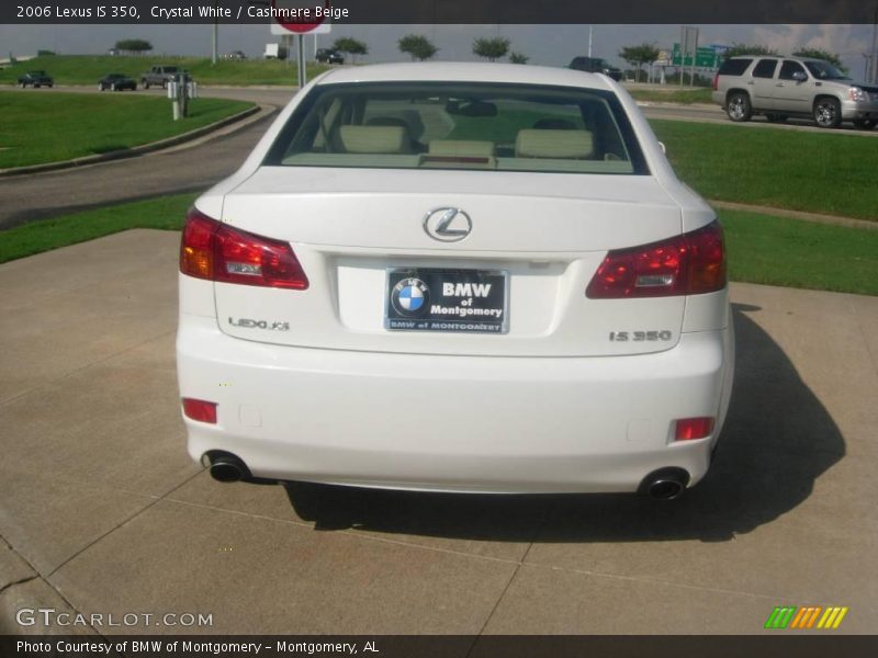 Crystal White / Cashmere Beige 2006 Lexus IS 350