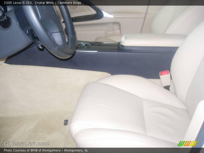 Crystal White / Cashmere Beige 2006 Lexus IS 350