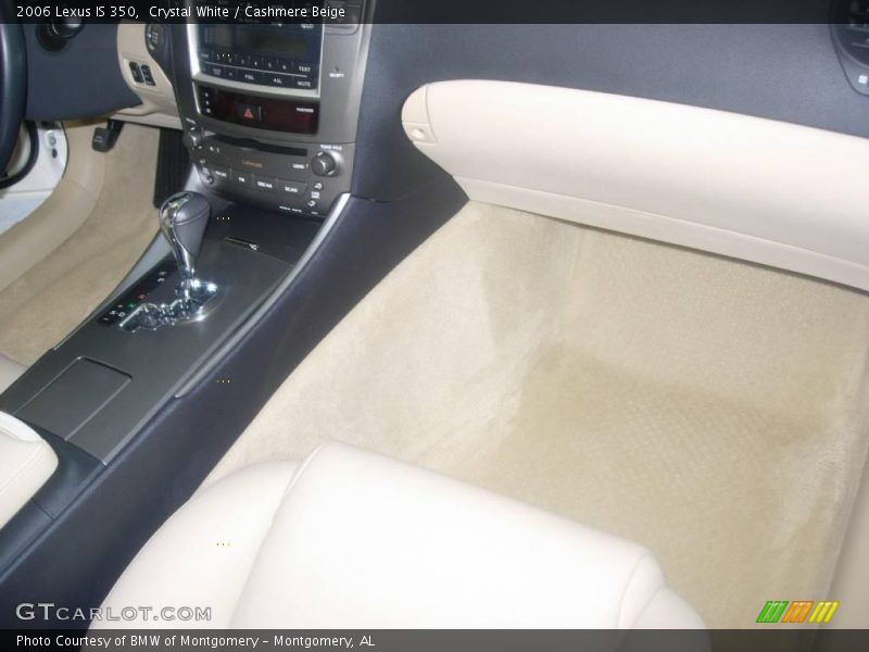 Crystal White / Cashmere Beige 2006 Lexus IS 350