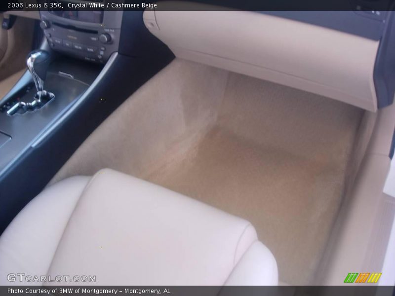 Crystal White / Cashmere Beige 2006 Lexus IS 350