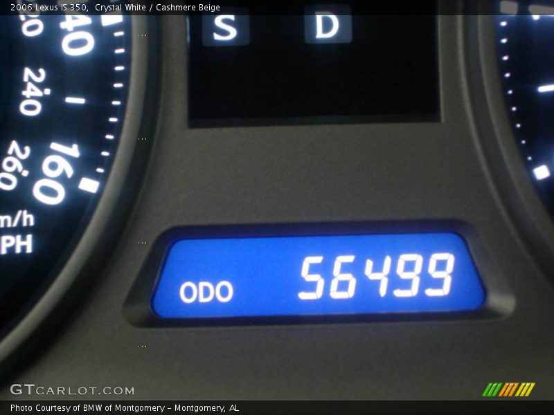 Crystal White / Cashmere Beige 2006 Lexus IS 350