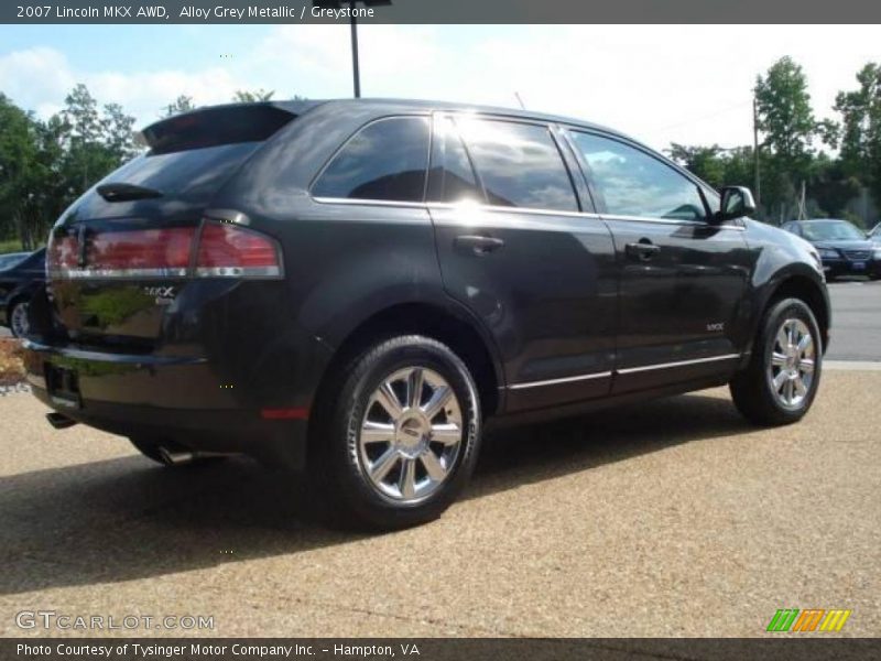 Alloy Grey Metallic / Greystone 2007 Lincoln MKX AWD