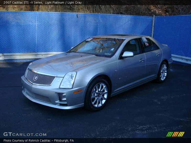 Light Platinum / Light Gray 2007 Cadillac STS -V Series