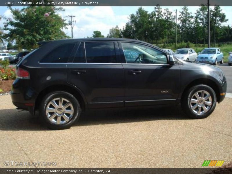 Alloy Grey Metallic / Greystone 2007 Lincoln MKX AWD