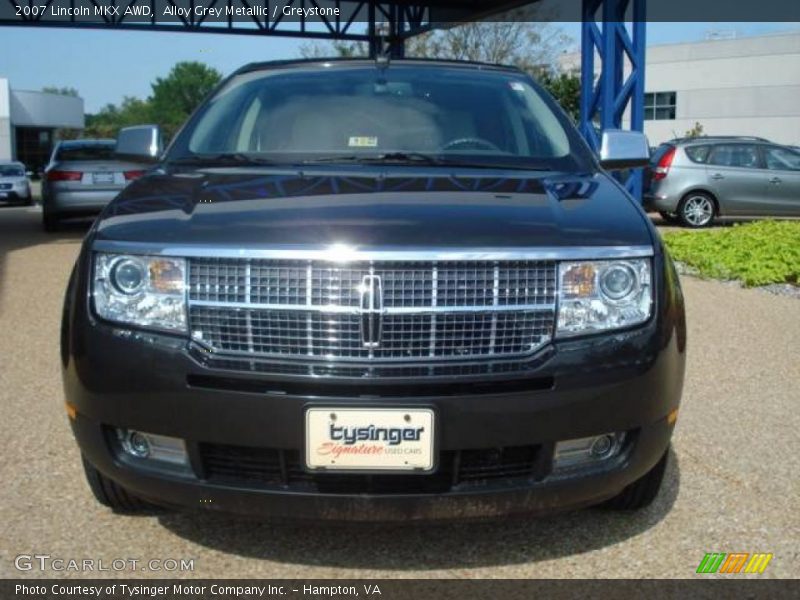 Alloy Grey Metallic / Greystone 2007 Lincoln MKX AWD