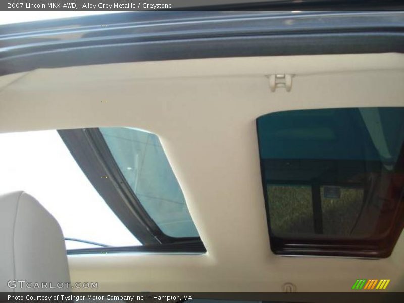 Alloy Grey Metallic / Greystone 2007 Lincoln MKX AWD