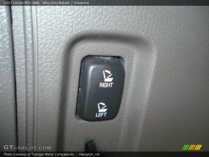 Alloy Grey Metallic / Greystone 2007 Lincoln MKX AWD