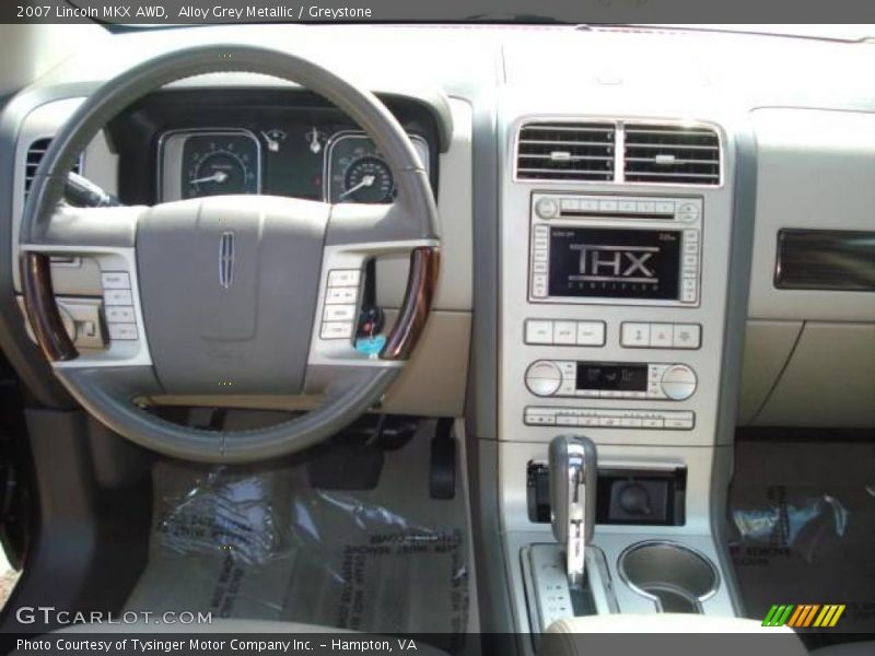 Alloy Grey Metallic / Greystone 2007 Lincoln MKX AWD