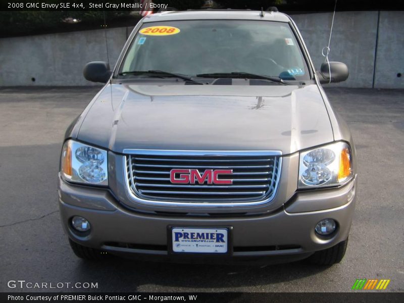 Steel Gray Metallic / Ebony 2008 GMC Envoy SLE 4x4