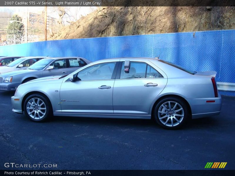 Light Platinum / Light Gray 2007 Cadillac STS -V Series