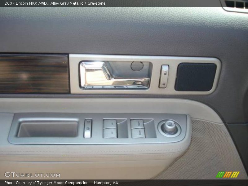 Alloy Grey Metallic / Greystone 2007 Lincoln MKX AWD