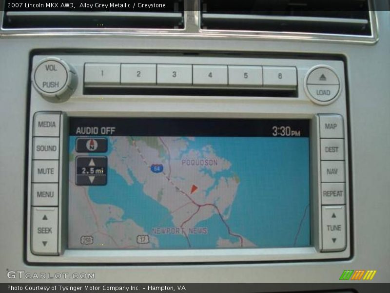 Alloy Grey Metallic / Greystone 2007 Lincoln MKX AWD