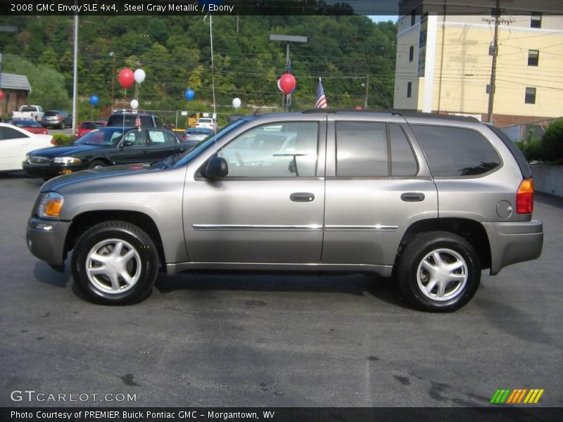Steel Gray Metallic / Ebony 2008 GMC Envoy SLE 4x4