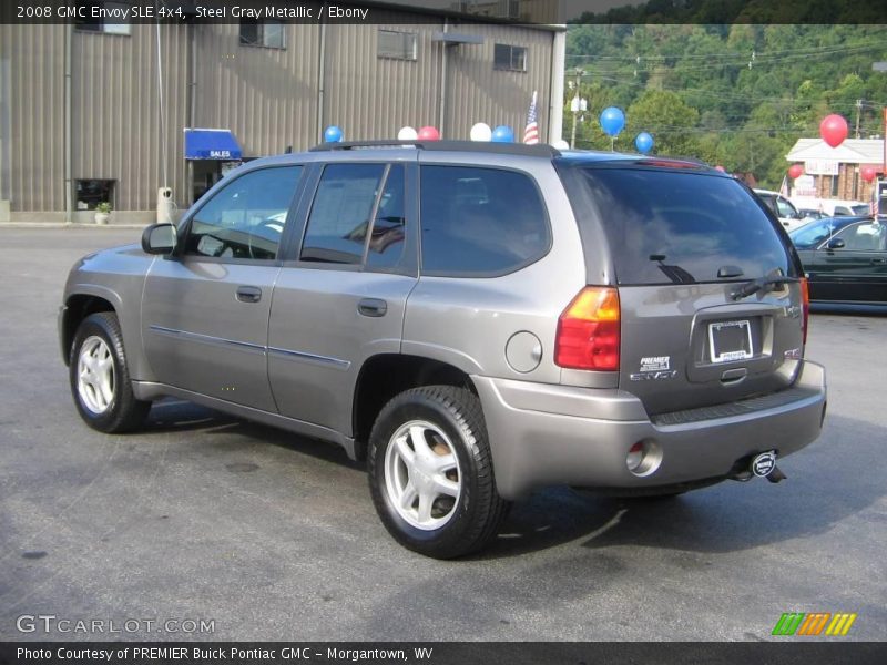Steel Gray Metallic / Ebony 2008 GMC Envoy SLE 4x4
