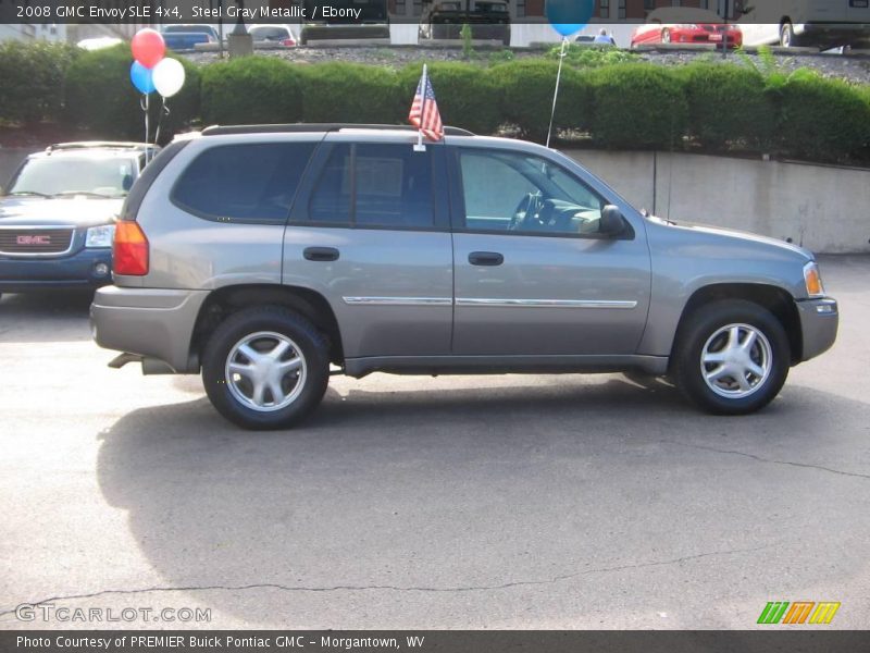Steel Gray Metallic / Ebony 2008 GMC Envoy SLE 4x4