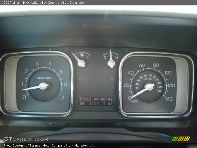 Alloy Grey Metallic / Greystone 2007 Lincoln MKX AWD