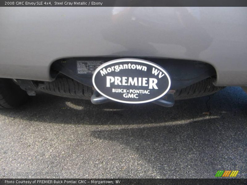Steel Gray Metallic / Ebony 2008 GMC Envoy SLE 4x4