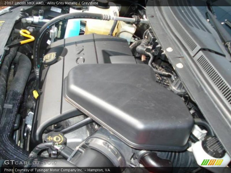 Alloy Grey Metallic / Greystone 2007 Lincoln MKX AWD