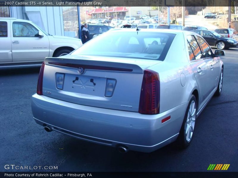 Light Platinum / Light Gray 2007 Cadillac STS -V Series