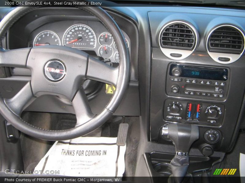 Steel Gray Metallic / Ebony 2008 GMC Envoy SLE 4x4