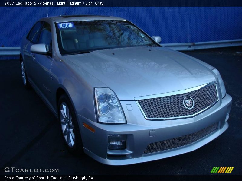 Light Platinum / Light Gray 2007 Cadillac STS -V Series