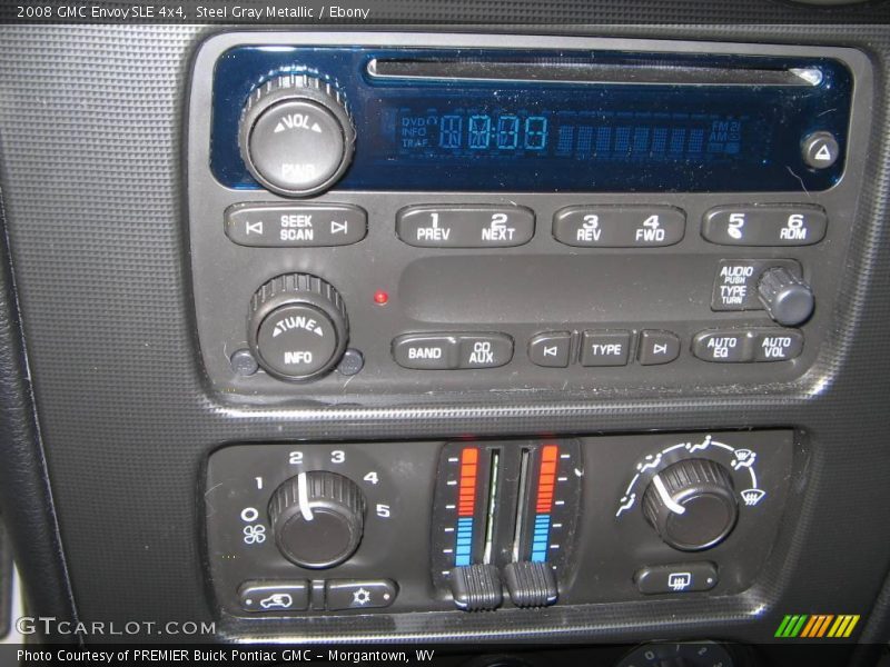 Steel Gray Metallic / Ebony 2008 GMC Envoy SLE 4x4
