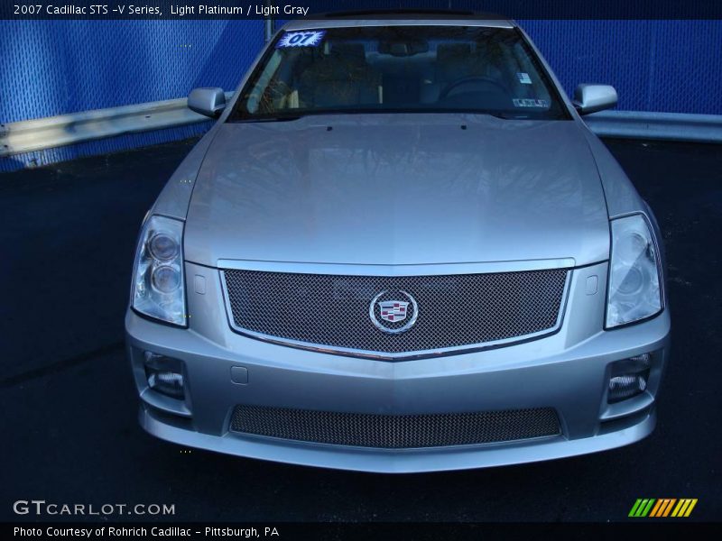 Light Platinum / Light Gray 2007 Cadillac STS -V Series