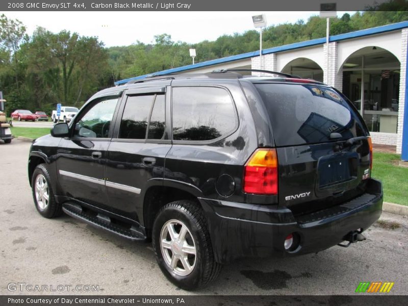 Carbon Black Metallic / Light Gray 2008 GMC Envoy SLT 4x4