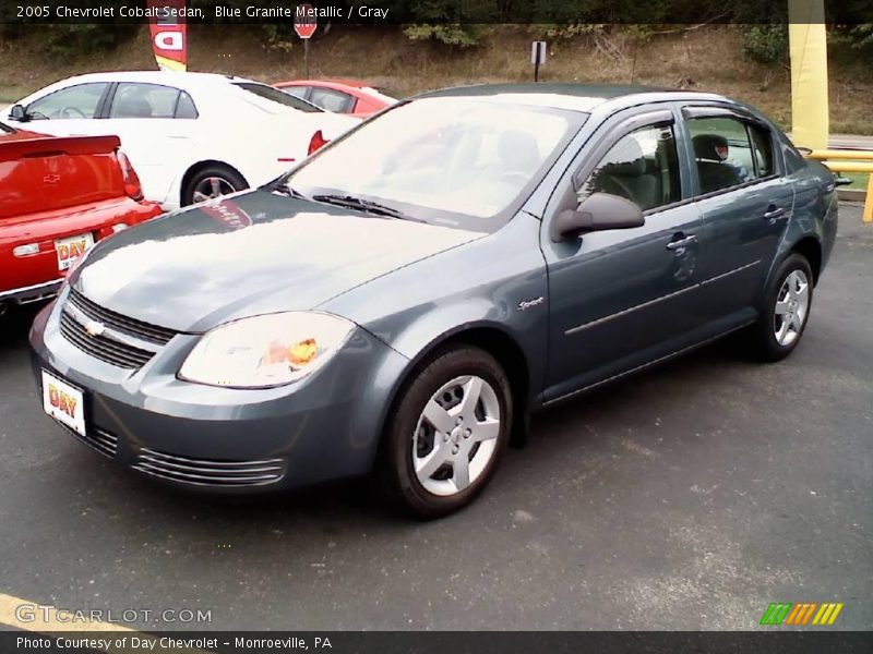 Blue Granite Metallic / Gray 2005 Chevrolet Cobalt Sedan
