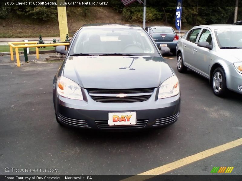 Blue Granite Metallic / Gray 2005 Chevrolet Cobalt Sedan