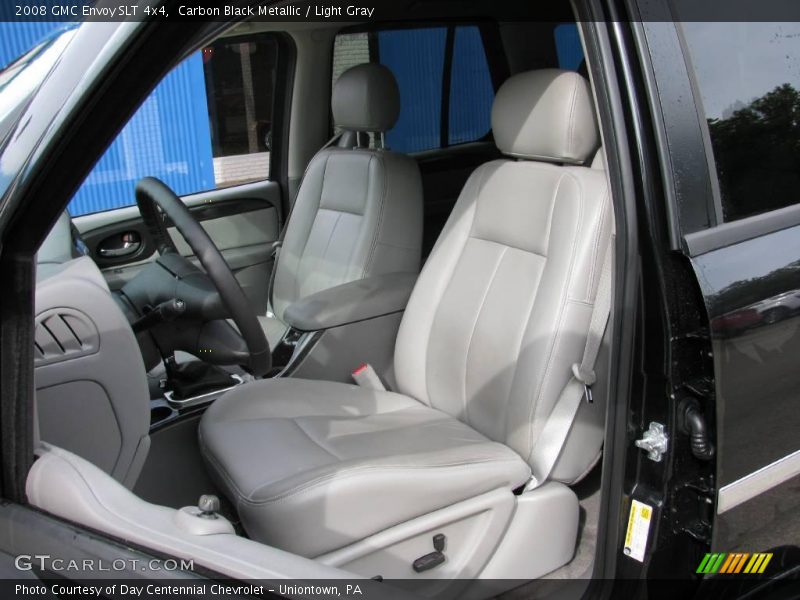 Carbon Black Metallic / Light Gray 2008 GMC Envoy SLT 4x4