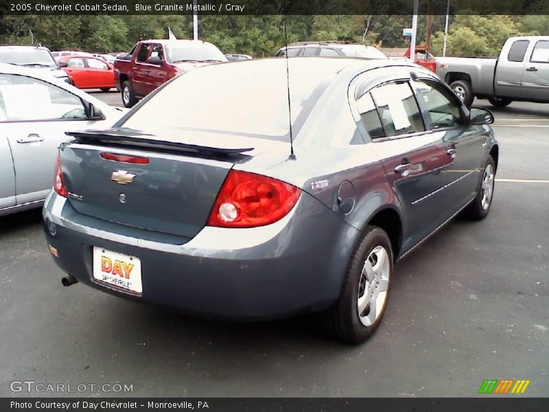Blue Granite Metallic / Gray 2005 Chevrolet Cobalt Sedan