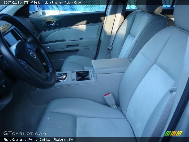 Light Platinum / Light Gray 2007 Cadillac STS -V Series