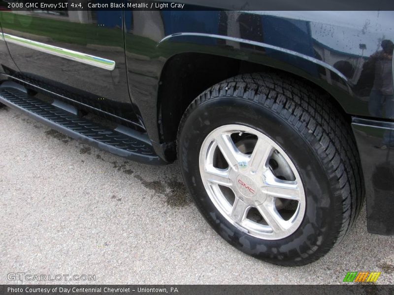Carbon Black Metallic / Light Gray 2008 GMC Envoy SLT 4x4