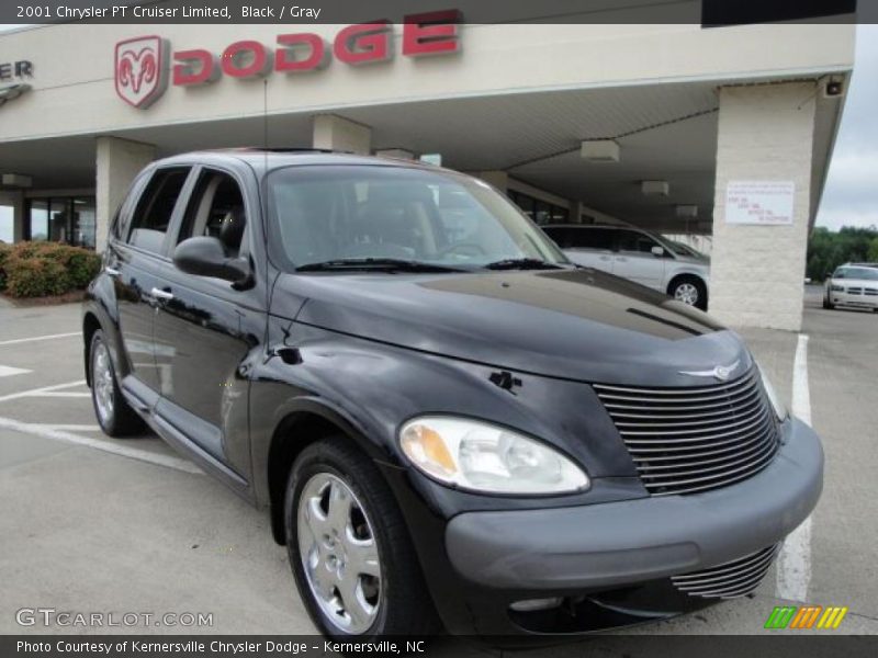 Black / Gray 2001 Chrysler PT Cruiser Limited