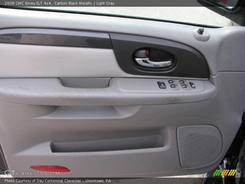 Carbon Black Metallic / Light Gray 2008 GMC Envoy SLT 4x4
