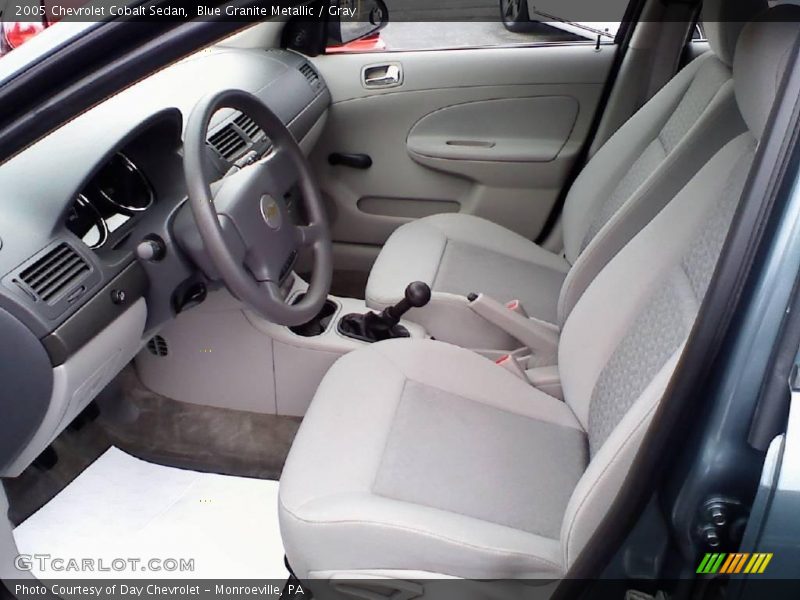 Blue Granite Metallic / Gray 2005 Chevrolet Cobalt Sedan