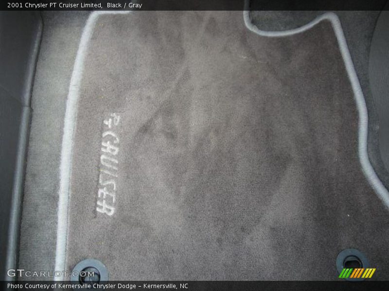 Black / Gray 2001 Chrysler PT Cruiser Limited