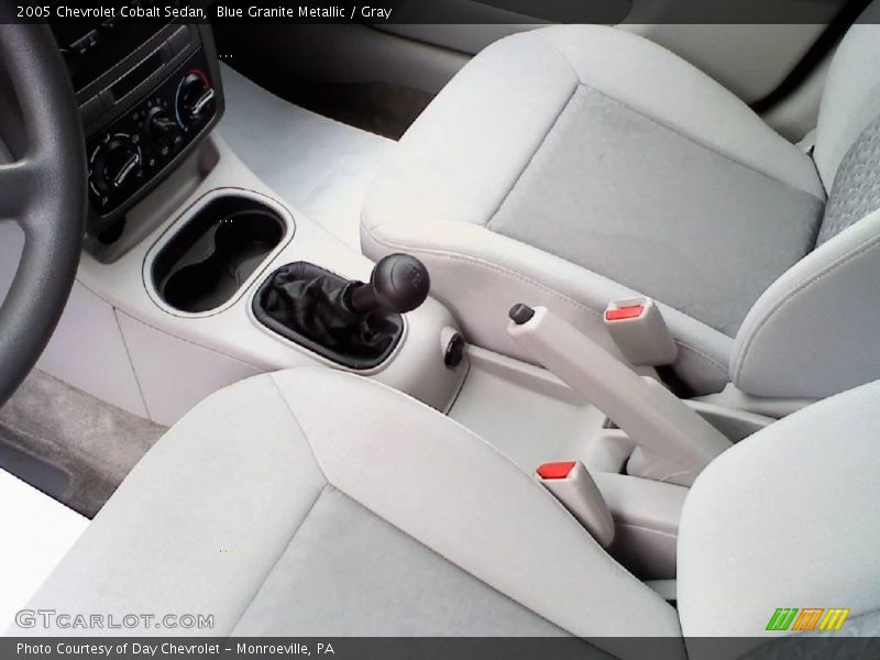Blue Granite Metallic / Gray 2005 Chevrolet Cobalt Sedan