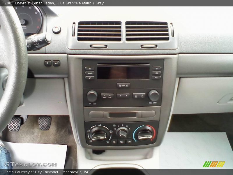 Blue Granite Metallic / Gray 2005 Chevrolet Cobalt Sedan