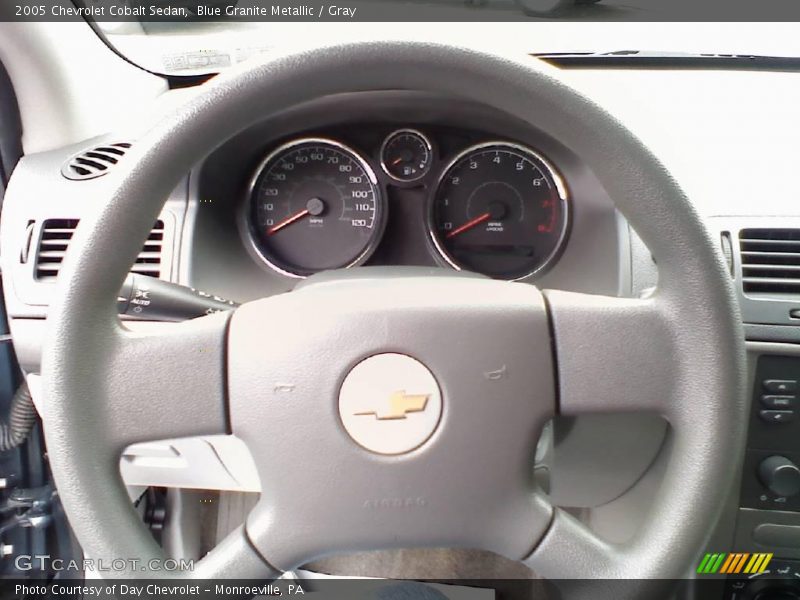 Blue Granite Metallic / Gray 2005 Chevrolet Cobalt Sedan