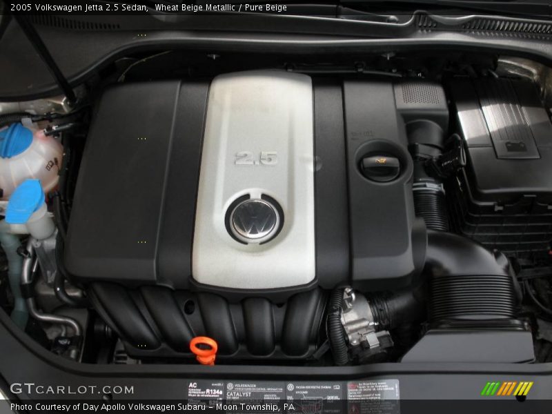 Wheat Beige Metallic / Pure Beige 2005 Volkswagen Jetta 2.5 Sedan
