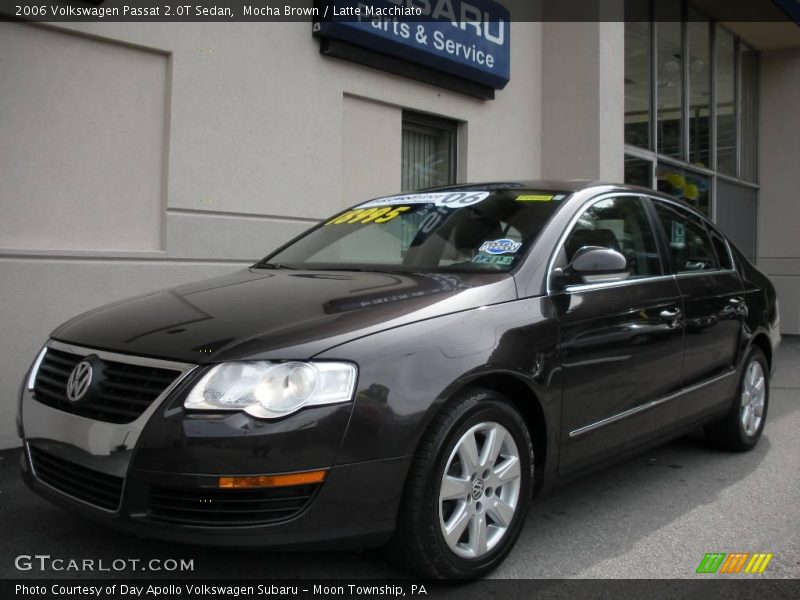 Mocha Brown / Latte Macchiato 2006 Volkswagen Passat 2.0T Sedan