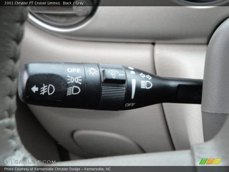 Black / Gray 2001 Chrysler PT Cruiser Limited