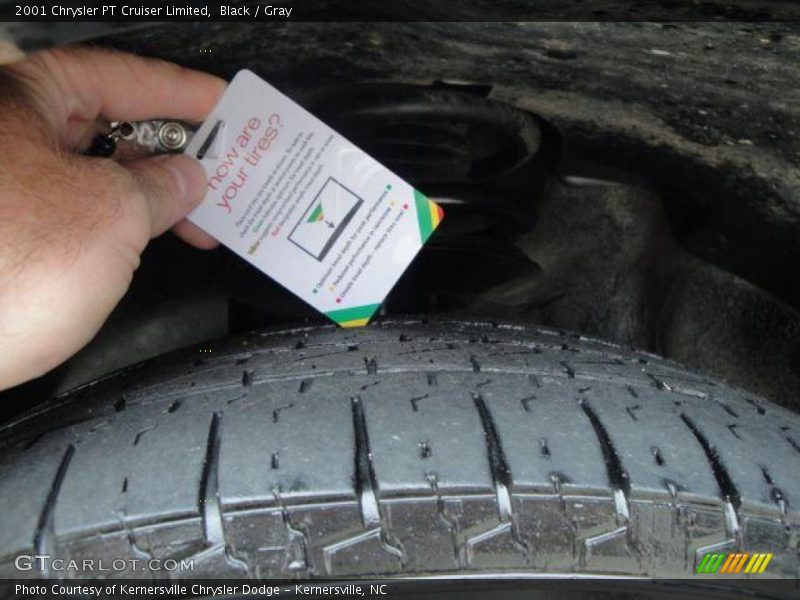 Black / Gray 2001 Chrysler PT Cruiser Limited