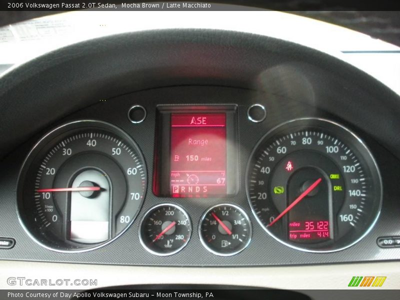 Mocha Brown / Latte Macchiato 2006 Volkswagen Passat 2.0T Sedan