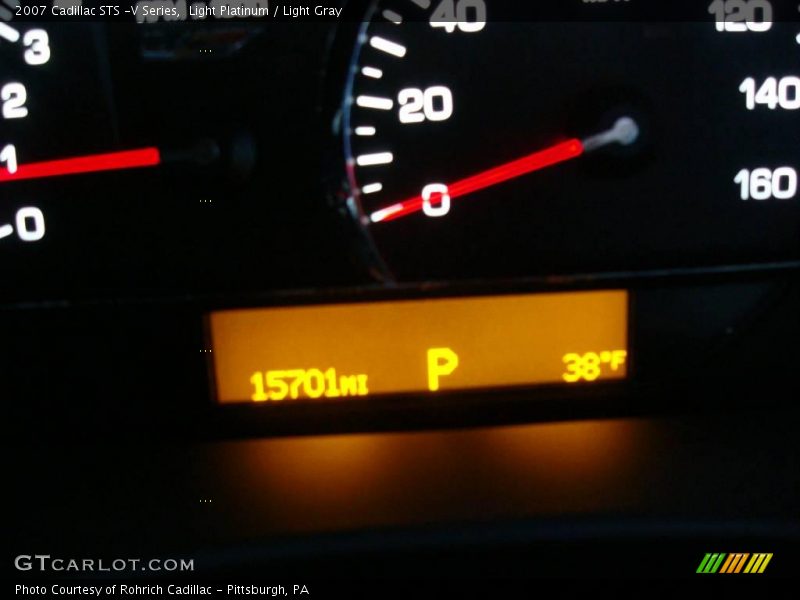Light Platinum / Light Gray 2007 Cadillac STS -V Series